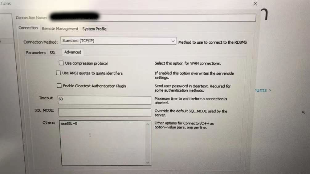 禁用SSL