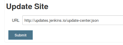 Jenkins Update Site